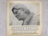 George enescu suita nr 2 pt. orchestra trio vioara violoncel pian disc vinyl VG+, Clasica, electrecord