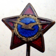 I.480 INSIGNA STICKPIN YUGOSLAVIA JUGOSLAVIA JUGOSLAVIJA AVIATIE MILITARA PILOT