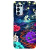 Husa compatibila cu Oppo A5 (2020) model Space trip, Silicon, TPU, Viceversa, Transparent, Carcasa