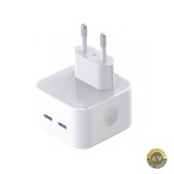 Incarcator Retea XO Design L102 35W 3A 2 x USB-C Alb