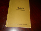 Metale completare la manualul de Chimie AN 1 liceu - Costin D. Nenintescu 1970, Clasa 6