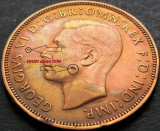 Moneda 1 (One) Penny - Marea Britanie/ Anglia, anul 1946 *cod 4562 - erori