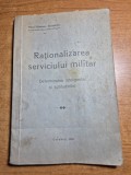 Rationalizarea seviciului militar-determinarea inteligentei,aptitudinilor - 1934
