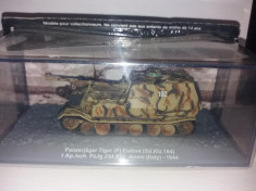 Macheta tanc Panzerjager Tiger Elefant Anzio Italy - 1944 scara 1:72 foto