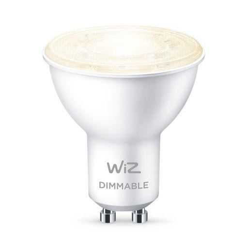 Bec LED inteligent WiZ Connected Dimmable, Wi-Fi, GU10, 4.9W (50W), 345 lm,