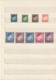 RO - UZUALE MIHAI I FORMAT MIC SI MARE ( LP 212 ) 1947 MNH