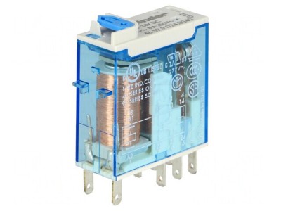 Releu Electromagnetic DPDT 24VDC 15A foto