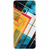 Husa silicon pentru Huawei Y9 2019, Abstraction Color Shape