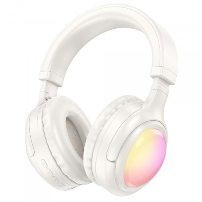 Handsfree Bluetooth HOCO W48 Focus, A2DP, Alb foto