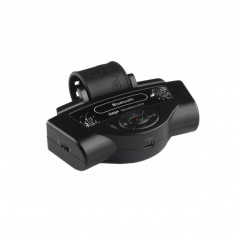 Car Bluetooth BT8109B Wireless Music Player cu suport prindere volan si incarcator, negru foto