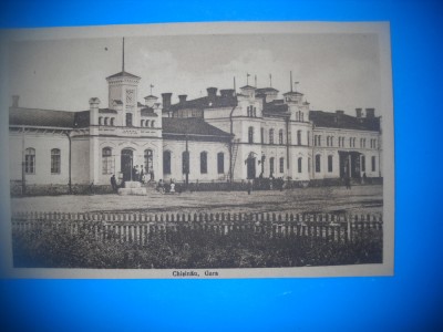 HOPCT 428 L -GARA-CHISINAU-BASARABIA-PERIOADA REGALA-NECIRCULATA foto