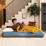 INTEX Pat de aer cu pompă INTEX Albastru &Icirc;ntunecat și Gri PVC 42035639