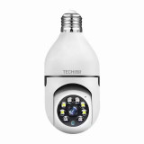 Cumpara ieftin Camera de Supraveghere IP PTZ Techstar&reg; IPC-E27 tip bec, HD, Lumina Infrarosie, Control Vertical si Orizontal, Audio Bidirectional, Detectarea Miscari