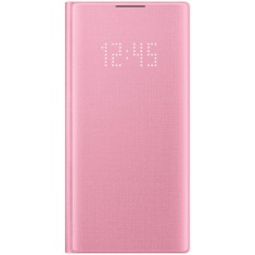 Husa Samsung Galaxy Note 10 N970 / Samsung Galaxy Note 10 5G N971, LED View Cover, Roz EF-NN970PPEGWW