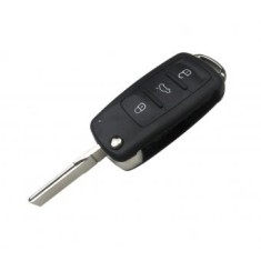 Carcasa cheie pentru Audi A8, 3 butoane, surub pe spatele carcasei