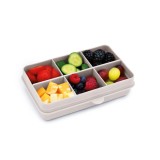 CUTIE SNACK 6 COMPARTIMENTE, MELII LUXE, IVORY