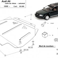 Scut metalic pentru cutia de viteze automata Audi A6 C5 1997-2004