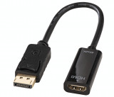 Adaptor Displayport v1.2 la HDMI 4K T-M, Lindy L41718 Pasiv