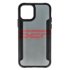 Husă Carbon Fiber TPU+PC Neagră Apple iPhone 11 Pro - Protecție Premium