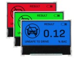 Afişaj LCD Grafic 128x64 NEWHAVEN COG FSTN Positive, LED RGB