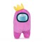 Jucarie de plus Among Us, Roz, 30 cm