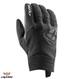Manusi barbati pentru scuter - motocicleta Roadster Mid-season textil/piele Ixon model MIG 2 WP MS culoare: negru/alb &ndash; degete tactile &ndash; waterproof XL