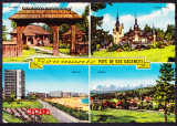 AMS - ILUSTRATA 420 COLAJ ROMANIA MAMAIA, MARAMURES, PREDEAL, PELES, NECIRCULATA