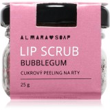 Almara Soap Lip Scrub exfoliant din zahar de buze Bubblegum 25 g