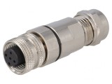 Mufă M12 5 PIN mamă Profibus IP67
