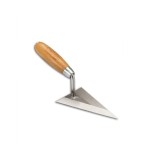 Mistrie profesionala Dekor pentru zidarie, otel, maner lemn, 140 x 83 mm