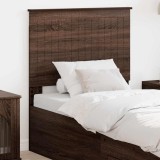 vidaXL Tăblie cap cu headboard Stejar &icirc;nchis 80 cm Lemn compozit 887821
