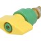 Clemă de laborator galben-verde 1kVDC 100A 81mm alamă