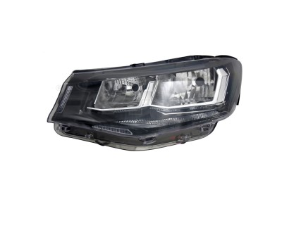 Far Volkswagen Caddy, 11.2020-, montare fata, stanga, cu lumina de zi; H15+H7+PY21W; electric; cu motor; halogen, DEPO foto