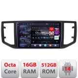 Navigatie vw crafter 2018- Edotec Kit-CRAFTER 8 core QLED 2K 16+512GB 360 Android Waze USB Navigatie Internet Youtube Radio