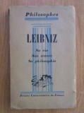 Leibniz. Sa vie, son oeuvre, sa philosophie