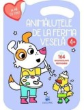 Cumpara ieftin Animalutele de la ferma vesela. Cu 164 de autocolante reutilizabile. 4 ani+/***