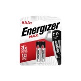 Set 2 baterii AAA ENERGIZER MAX ALKALINE POWER UPN-187319