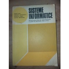 Sisteme informatice- Vasile Bita, Cristian Antonescu