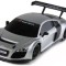 MASINA CU TELECOMANDA AUDI R8 ARGINTIU CU SCARA 1 LA 24