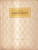 Carte de bucate M. Sevastos - Editura Tehnica, 1956, 305 pagini, romana, brosate, stare buna