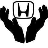 Cumpara ieftin Sticker My World Is HONDA