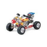 Set de constructie metalica, masina ATV, 142 piese