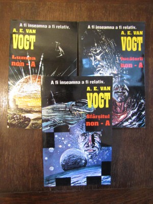 Lumea non - A * Jucătorii non - A * Sf&amp;acirc;rșitul non - A - A.E. van Vogt (3 vol.) foto