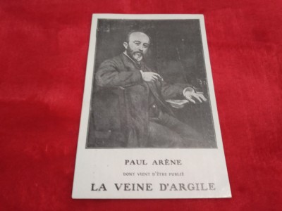 CARTE POSTALA- PAUL ARENE NECIRCULATA foto