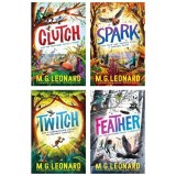 Cumpara ieftin The Twitchers Series 4 Books Collection Set (Twitch, Spark, Clutch and Feather)