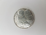 Grecia 30 Drahme 1863-1963 Argint 19 gr.-5 Regi in100 de ani,Rara,Impecabila, Europa