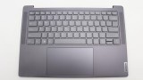 Carcasa superioara cu tastatura palmrest Laptop, Lenovo, Yoga Pro 7 14APH8 Type 82Y8, 5CB1L80275, HQ207220BC000, HQ269010001H0, NB6369, iluminata, Sto