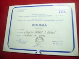 Diploma - Expozitia Filatelica 1987