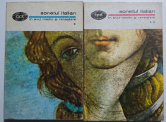 Sonetul italian in Evul Mediu ?i Rena?tere (2 vol.) (trad. C. D. Zeletin) foto