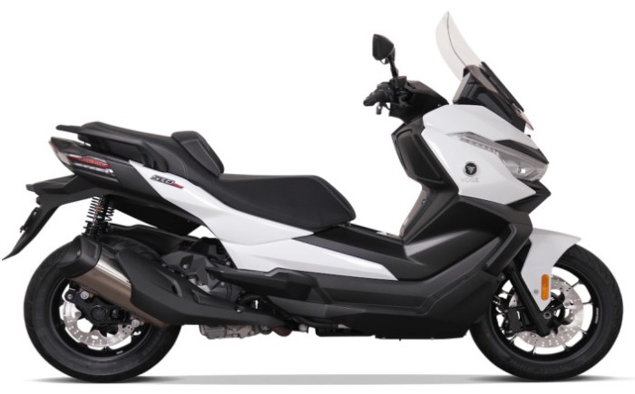 Scuter Voge SR4 Max 350cc, culoare alb Cod Produs: MX_NEW MXVOGESR4A